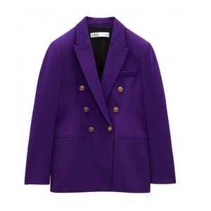 Zara Purple Blazer